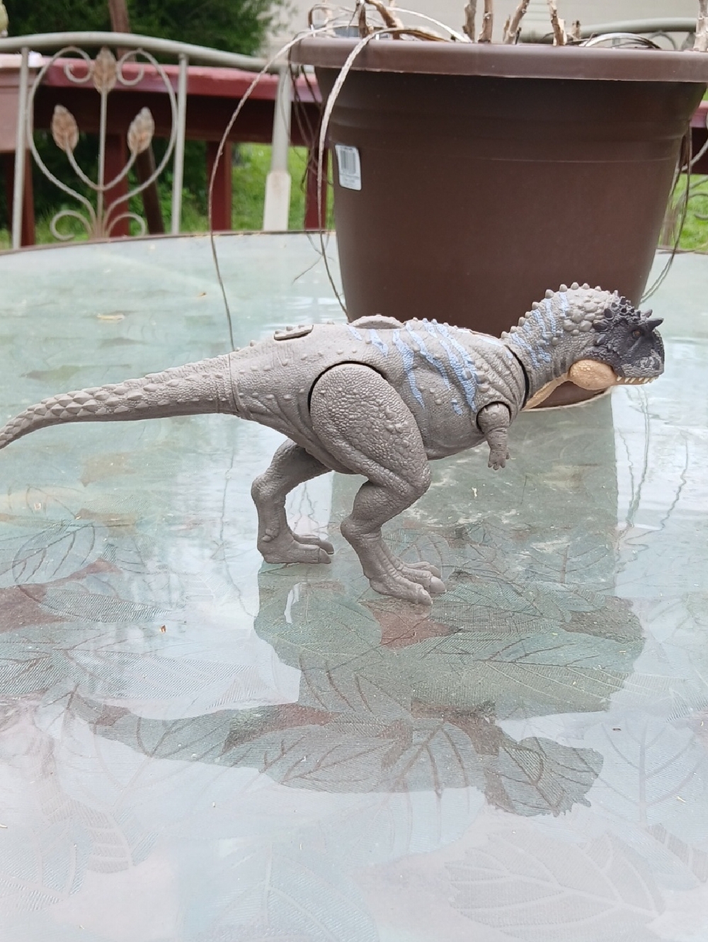 Gray Reptile Figurine for Reptile Enthusiasts